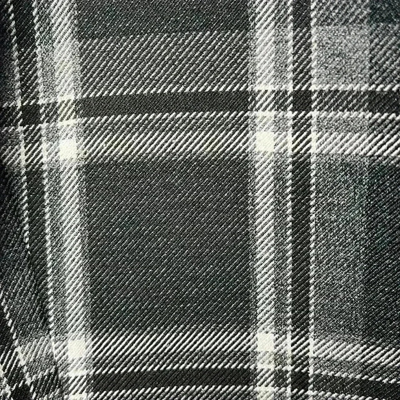 Tahari ASL Plaid Single Button Lined Blazer Size 18 Gray, Black & White - Picture 8 of 8